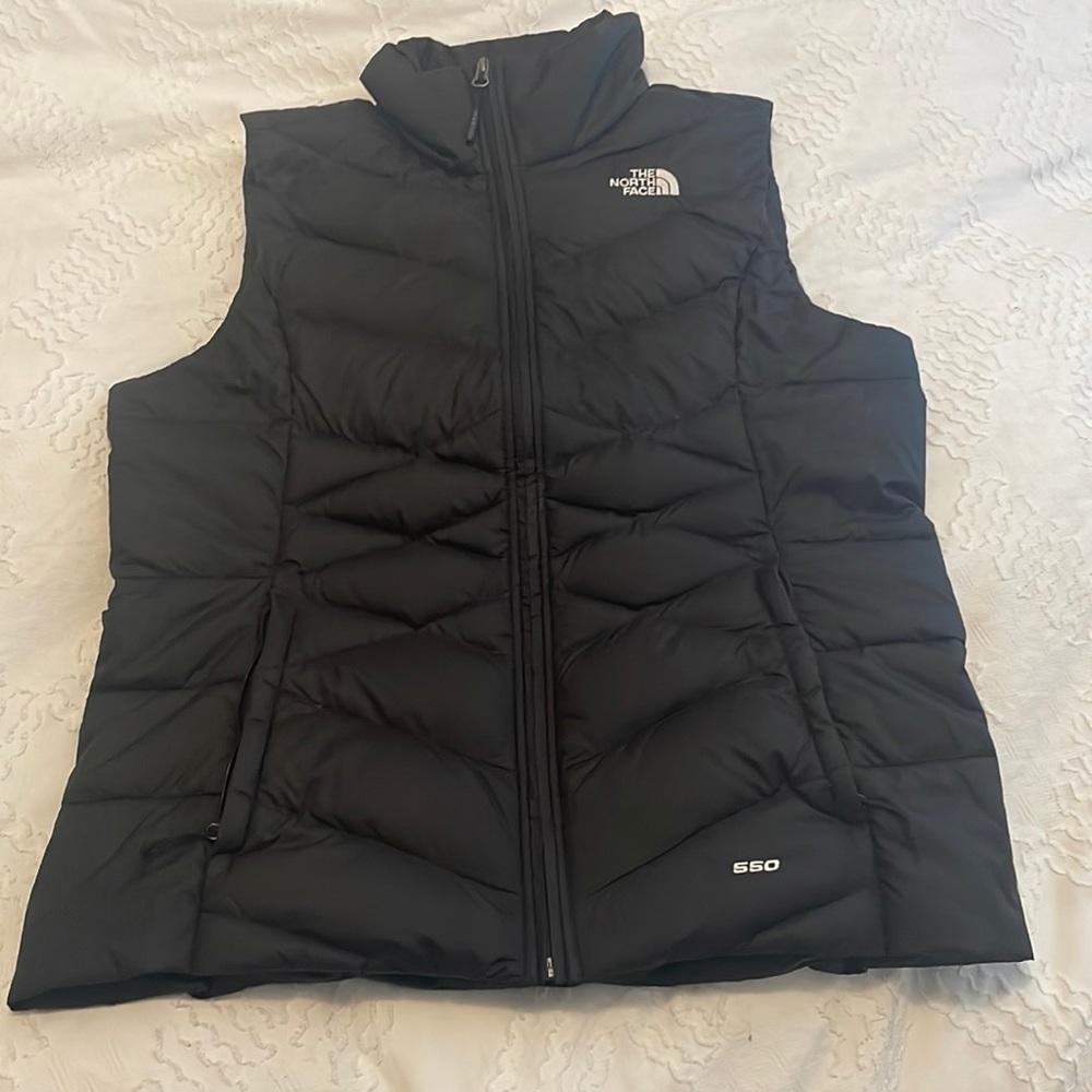Northface Black Puffer Vest